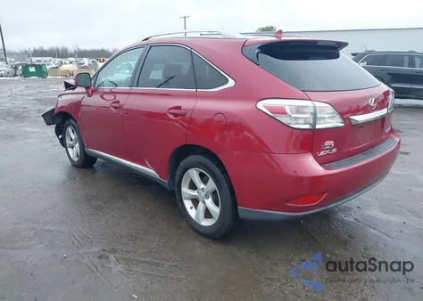 2010 Lexus Rx 350 from USA, damaged, VIN 2T2BK1BA5AC055075